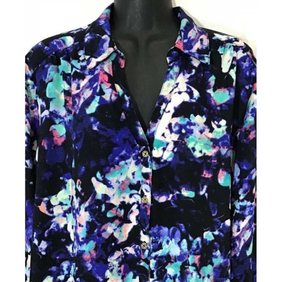 Jaclyn Smith Top Size XXL Women Button Down Women - Picture 2 of 8